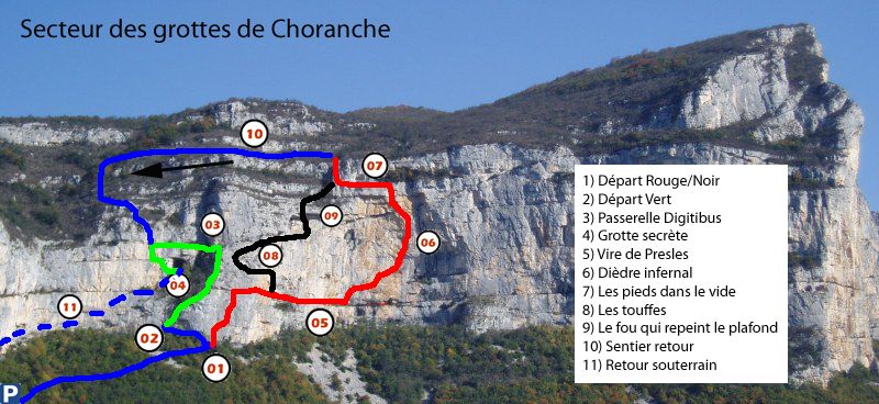 POISSON D'AVRIL: La via ferrata des Grottes de Choranche: presles003.jpg